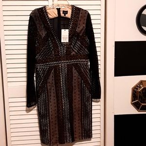 Bardot Black Allegra dress Size 10